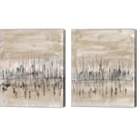Framed 'Marshline Reflection 2 Piece Canvas Print Set' border=