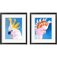 Framed 'Neon Mohawk 2 Piece Framed Art Print Set' border=