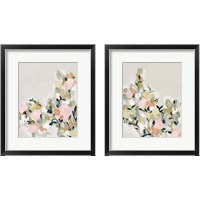 Framed Blushing Blooms 2 Piece Framed Art Print Set