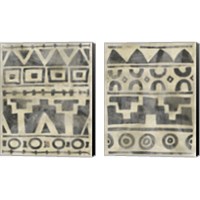 Framed 'Bazaar Motif 2 Piece Canvas Print Set' border=