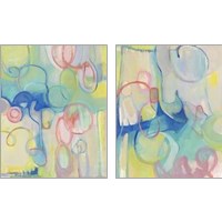 Framed Lasso  2 Piece Art Print Set