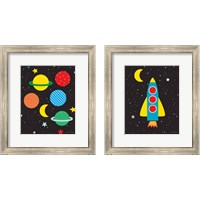 Framed Blast Off 2 Piece Framed Art Print Set