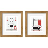 Framed Bold Bath 2 Piece Framed Art Print Set