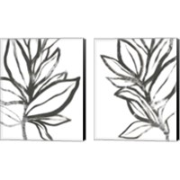 Framed Leaf Instinct 2 Piece Canvas Print Set