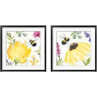 Framed Bee Harmony 2 Piece Framed Art Print Set