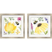 Framed Bee Harmony 2 Piece Framed Art Print Set