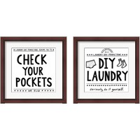 Framed Laundry 2 Piece Framed Art Print Set