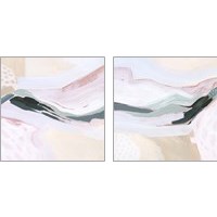 Framed 'Ocean Meadow 2 Piece Art Print Set' border=