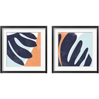 Framed 'Bright Wave 2 Piece Framed Art Print Set' border=