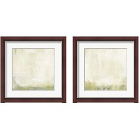 Framed Olive Horizon 2 Piece Framed Art Print Set