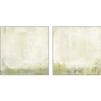 Framed 'Olive Horizon 2 Piece Art Print Set' border=