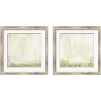 Framed 'Olive Horizon 2 Piece Framed Art Print Set' border=