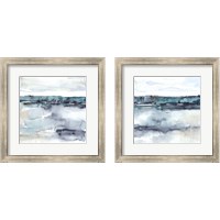 Framed View Across the Lake 2 Piece Framed Art Print Set