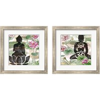 Framed 'Path to Enlightenment 2 Piece Framed Art Print Set' border=