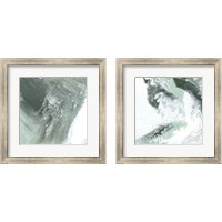 Framed Moss Agate 2 Piece Framed Art Print Set