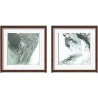 Framed Moss Agate 2 Piece Framed Art Print Set