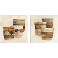 Framed 'Desert Still Life 2 Piece Art Print Set' border=