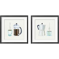 Framed Coffee Break Tan 2 Piece Framed Art Print Set
