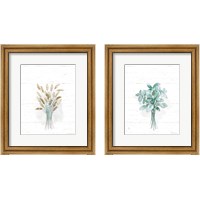 Framed 'Farmhouse Cotton 2 Piece Framed Art Print Set' border=