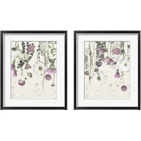 Framed 'Flower Veil 2 Piece Framed Art Print Set' border=
