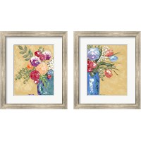 Framed 'Look on the Bright Side 2 Piece Framed Art Print Set' border=