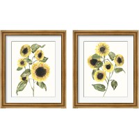Framed Sunflower Composition 2 Piece Framed Art Print Set