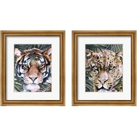 Framed Jungle Cat 2 Piece Framed Art Print Set