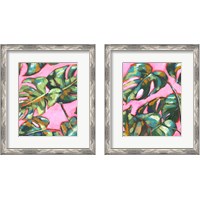 Framed Psychedelic Palms 2 Piece Framed Art Print Set