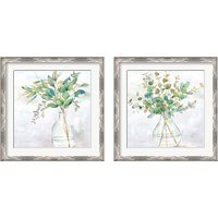 Framed Eucalyptus Vase 2 Piece Framed Art Print Set