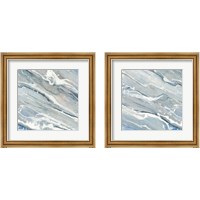 Framed 'Going with the Flow 2 Piece Framed Art Print Set' border=