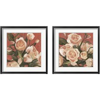 Framed Rose Tangle 2 Piece Framed Art Print Set