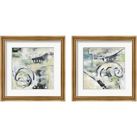 Framed 'Bridge to Happiness 2 Piece Framed Art Print Set' border=