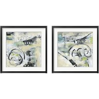 Framed 'Bridge to Happiness 2 Piece Framed Art Print Set' border=