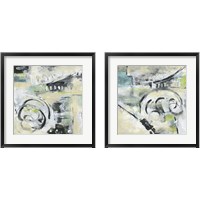 Framed 'Bridge to Happiness 2 Piece Framed Art Print Set' border=