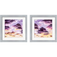 Framed Sunset Haze 2 Piece Framed Art Print Set