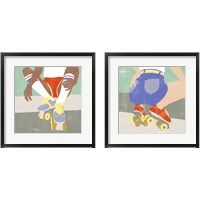 Framed Derby Dames 2 Piece Framed Art Print Set