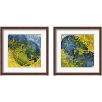 Framed 'Hot Tropic 2 Piece Framed Art Print Set' border=