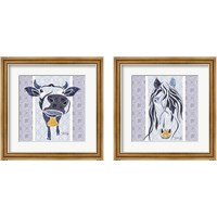 Framed Bluestar & Bluebell 2 Piece Framed Art Print Set