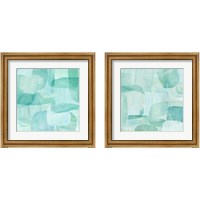 Framed Sea Glass Reflection 2 Piece Framed Art Print Set