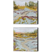 Framed 'Lowland River 2 Piece Canvas Print Set' border=