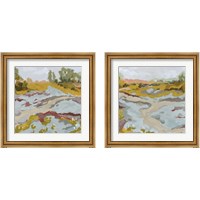 Framed 'Lowland River 2 Piece Framed Art Print Set' border=
