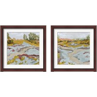 Framed 'Lowland River 2 Piece Framed Art Print Set' border=