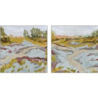 Framed 'Lowland River 2 Piece Art Print Set' border=