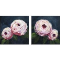 Framed Ethereal Blooms 2 Piece Art Print Set