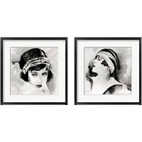 Framed Les Yeux Noir 2 Piece Framed Art Print Set