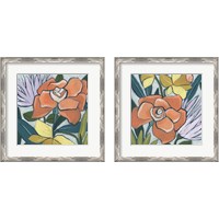 Framed 'Window Box Garden 2 Piece Framed Art Print Set' border=