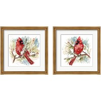 Framed Cardinal 2 Piece Framed Art Print Set