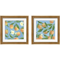 Framed Sweet Tangerine 2 Piece Framed Art Print Set