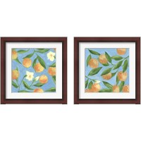 Framed Sweet Tangerine 2 Piece Framed Art Print Set