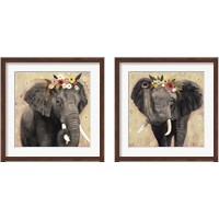 Framed Klimt Elephant 2 Piece Framed Art Print Set